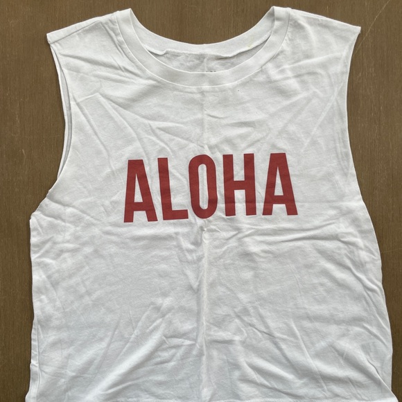 Women’s Amuse Society/Beach Vida Bling Tank Alohq Tank (Small) - Picture 1 of 3